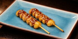 Brochettes boeuf-fromage